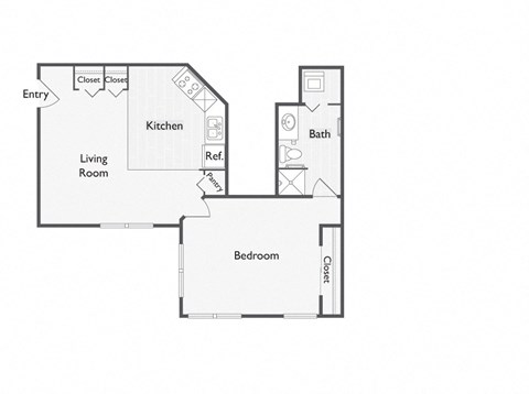 Aspire Oregon City Apartments Briarwood Floor Plan